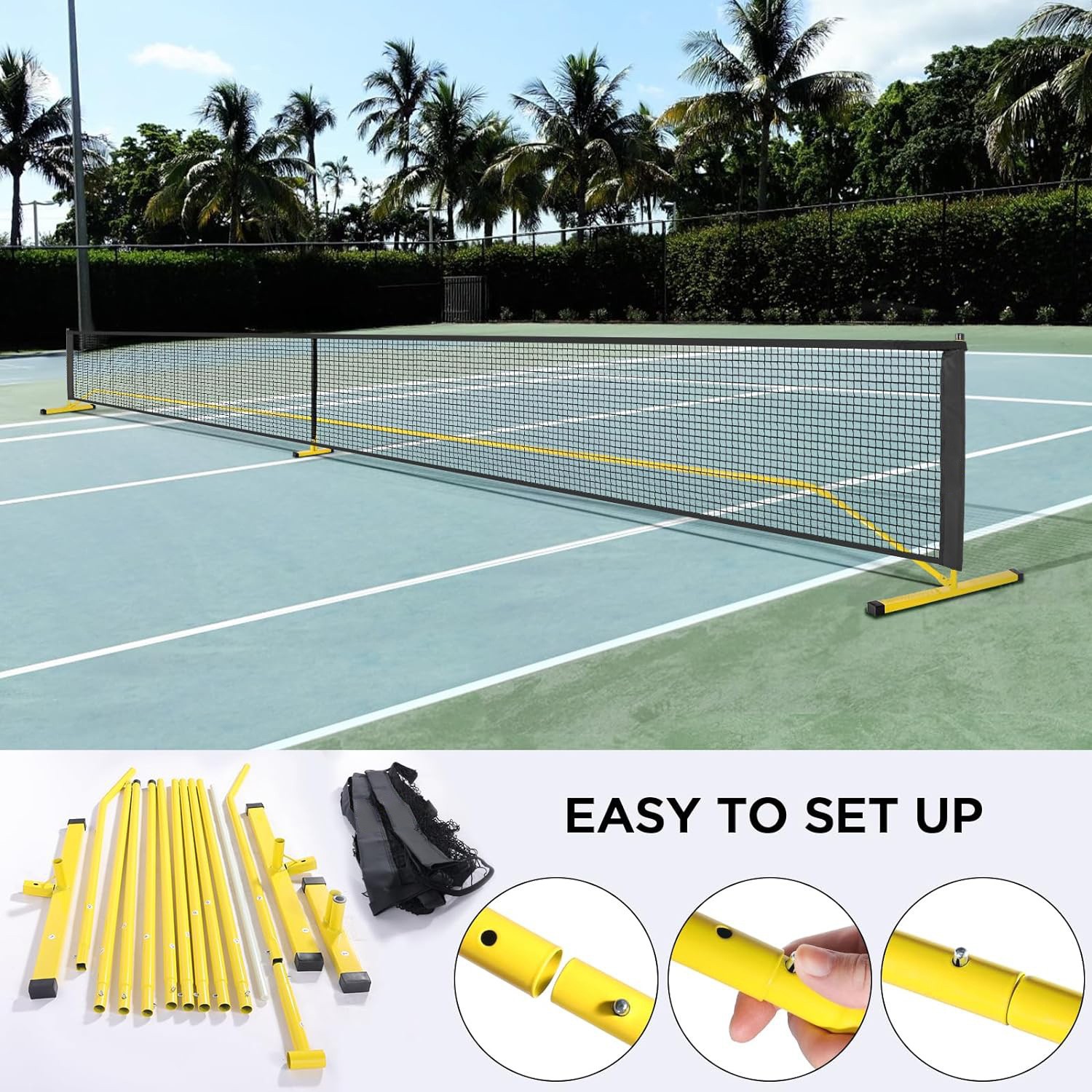 Bộ khung lưới Pickleball cao cấp ACEsport